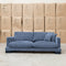 The Jersey Deep Seated Feather & Foam Three Seat Sofa - Licorice available to purchase from Warehouse Furniture Clearance at our next sale event.