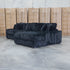 The Kalena Oversized Plush Feather & Foam RHF Chaise Lounge - Black