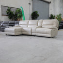 The La-Z-Boy Kennedy Power 4pce Motion Modular RHF Chaise Suite - Milan Cloud - Floor Stock available to purchase from Warehouse Furniture Clearance at our next sale event.