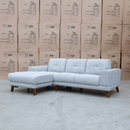 The Khloe Three Seat Chaise Lounge LHF - Whisper available to purchase from Warehouse Furniture Clearance at our next sale event.
