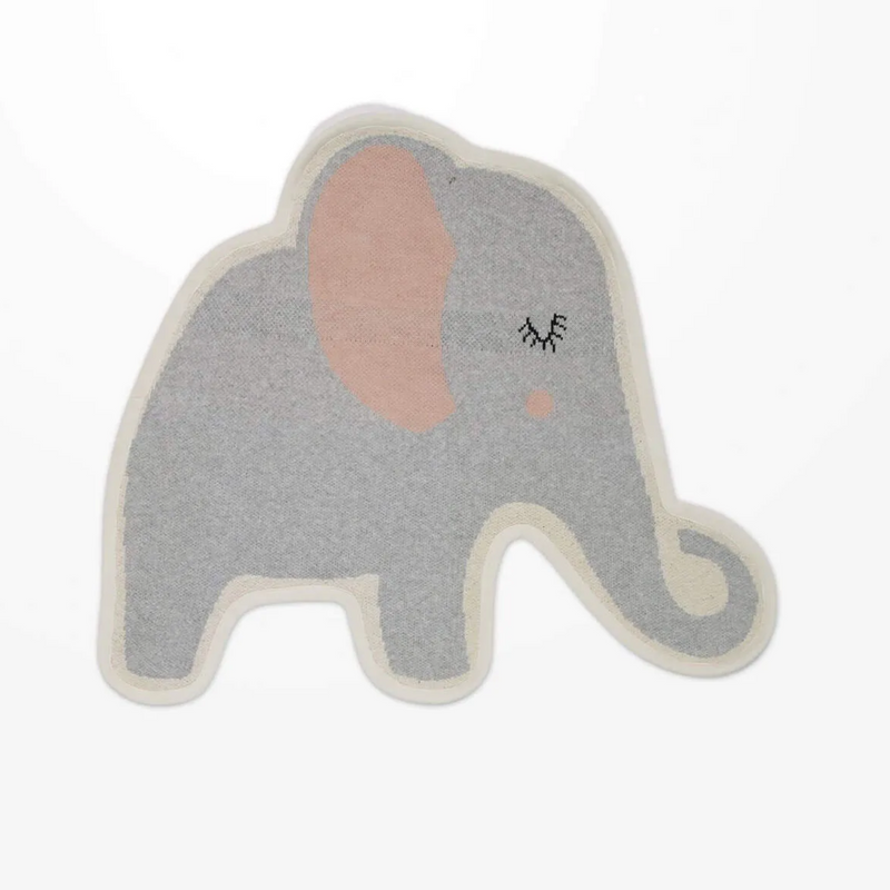 The Rayell Kids Rug - Elephant - UNI42   - Available Instore Only available to purchase from Warehouse Furniture Clearance at our next sale event.