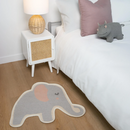 The Rayell Kids Rug - Elephant - UNI42   - Available Instore Only available to purchase from Warehouse Furniture Clearance at our next sale event.