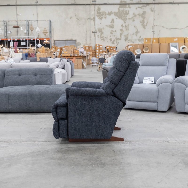 The La-Z-Boy Cortland Rocker Recliner - Braxton Onyx - Floor Stock available to purchase from Warehouse Furniture Clearance at our next sale event.