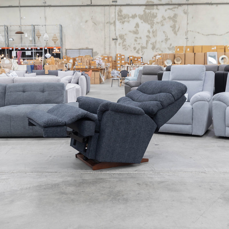 The La-Z-Boy Cortland Rocker Recliner - Braxton Onyx - Floor Stock available to purchase from Warehouse Furniture Clearance at our next sale event.