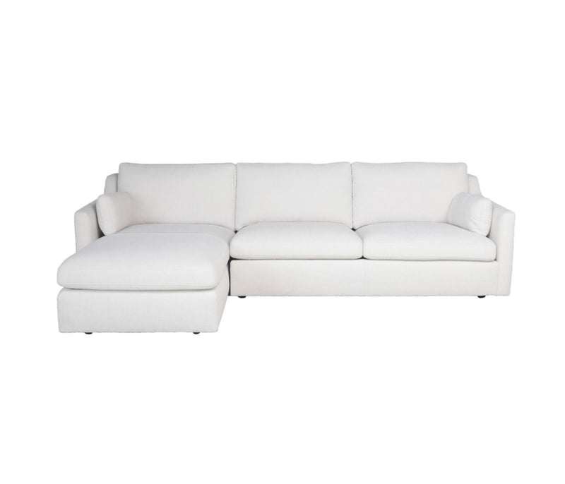 The La-Z-Boy Huntington LHF Corner Chaise Lounge - Stella Blanco available to purchase from Warehouse Furniture Clearance at our next sale event.