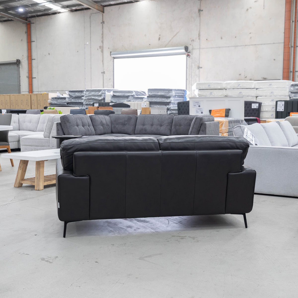 The La-Z-Boy Luton 2.5 Seat Sofa - Chesapeake Slate - Floor Stock available to purchase from Warehouse Furniture Clearance at our next sale event.