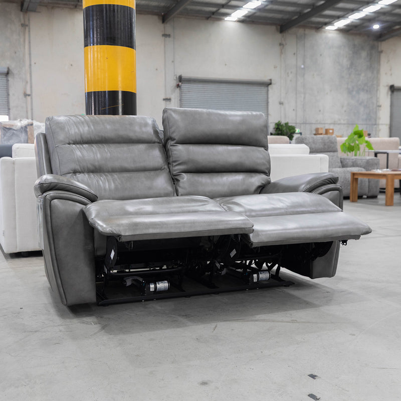 The La-Z-Boy Neilson Twin Power Reclining 2.5 Seater - Sidekick Charcoal - Floor Stock available to purchase from Warehouse Furniture Clearance at our next sale event.