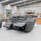 The La-Z-Boy Neilson Twin Power Reclining 3 Seater - Sidekick Charcoal available to purchase from Warehouse Furniture Clearance at our next sale event.