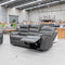 The La-Z-Boy Neilson Twin Power Reclining 3 Seater - Sidekick Charcoal available to purchase from Warehouse Furniture Clearance at our next sale event.