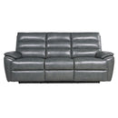 The La-Z-Boy Neilson Twin Power Reclining 3 Seater - Sidekick Charcoal available to purchase from Warehouse Furniture Clearance at our next sale event.