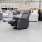 The La-Z-Boy Oslo Large Rocker Recliner Swivel Chair - Aurora Shadow - Floor Stock available to purchase from Warehouse Furniture Clearance at our next sale event.