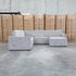 Layne Modular Corner Lounge with Ottoman - Bark