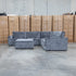 Layne Modular Corner Lounge with Ottoman - Solo Charcoal
