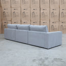 The Layne RHF Chaise Lounge - Silver available to purchase from Warehouse Furniture Clearance at our next sale event.