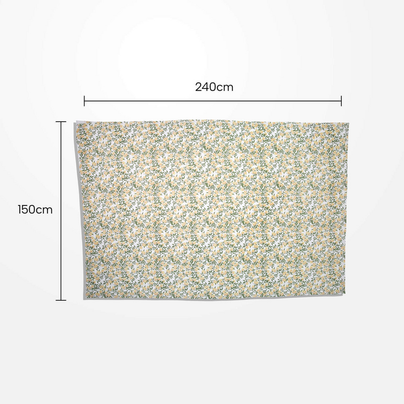 The Rayell Lemon Table Cloth - CCO41  - Available Instore Only available to purchase from Warehouse Furniture Clearance at our next sale event.