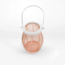 The Rayell Lena Lantern - Peach - ZAH48  - Available Instore Only available to purchase from Warehouse Furniture Clearance at our next sale event.