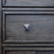 Library Two Drawer Bedside - Grey Oak