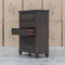 Library Five Drawer Tallboy - Grey Oak