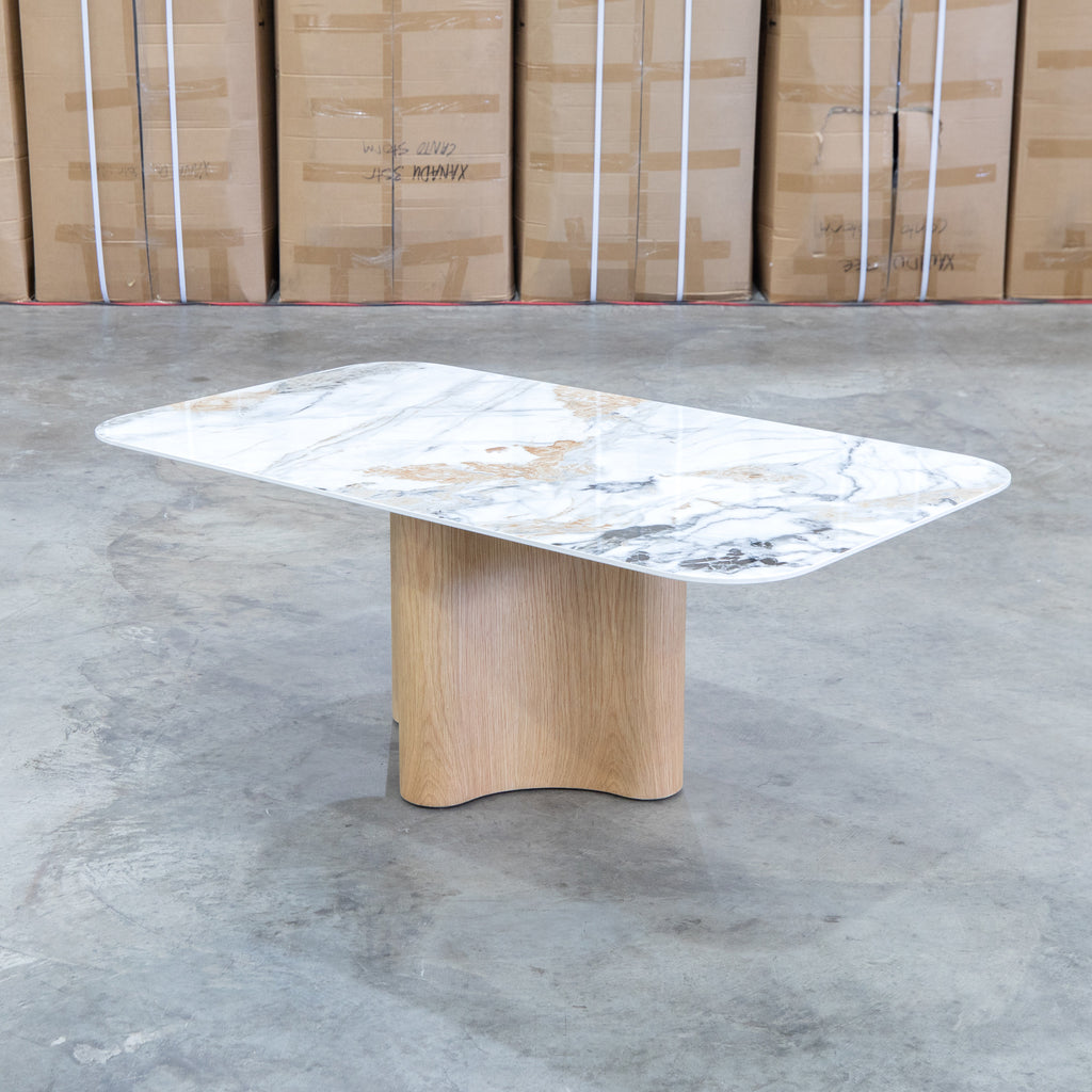 The Lorvani Sintered Stone Rectangle Coffee Table available to purchase from Warehouse Furniture Clearance at our next sale event.