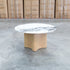 The Lorvani Sintered Stone Round Coffee Table