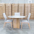 The Lorvani 120cm Round Sintered Stone Dining Table