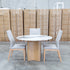 The Lorvani 120cm Round Sintered Stone Dining Table