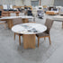 The Lorvani 120cm Round Sintered Stone Dining Table