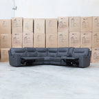 The Rottnest Modular Electric Corner Lounge - Grey available to purchase from Warehouse Furniture Clearance at our next sale event.