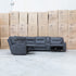 The Rottnest Modular Electric Corner Lounge - Grey