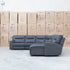 The Rottnest Modular Electric Corner Chaise Lounge - Grey