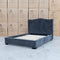 The Avian Queen Fabric Bed – Charcoal available to purchase from Warehouse Furniture Clearance at our next sale event.