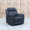 The Bari Single Recliner - Jet available to purchase from Warehouse Furniture Clearance at our next sale event.