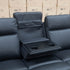 The Bari Three Seat Recliner Lounge - Jet