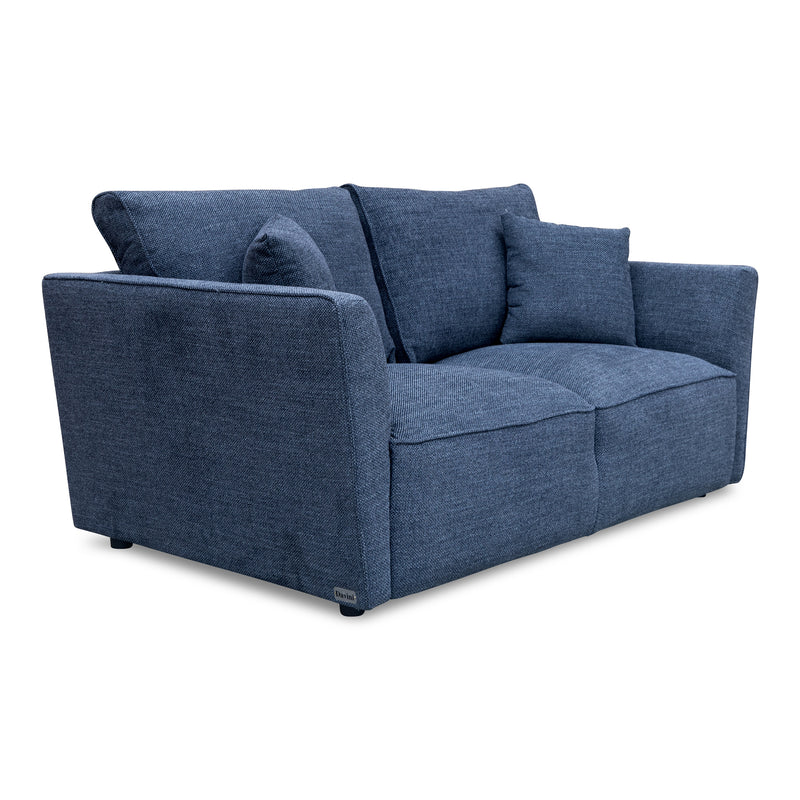 The Villa Deep Seat Feather & Foam Two Seater Lounge - Licorice available to purchase from Warehouse Furniture Clearance at our next sale event.