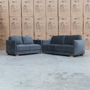 The Boston Two Seat Sofa - Charcoal available to purchase from Warehouse Furniture Clearance at our next sale event.