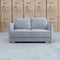The Boston Two Seat Sofa - Oat White available to purchase from Warehouse Furniture Clearance at our next sale event.