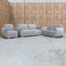 The Boston Three Seat Sofa - Oat White available to purchase from Warehouse Furniture Clearance at our next sale event.