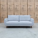 The Donna Three Seat Sofa - Light Grey 452 available to purchase from Warehouse Furniture Clearance at our next sale event.