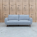 The Donna Three Seat Sofa - Stone 151 available to purchase from Warehouse Furniture Clearance at our next sale event.
