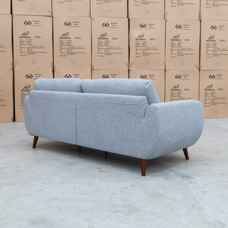 The Donna Three Seat Sofa - Stone 151 available to purchase from Warehouse Furniture Clearance at our next sale event.