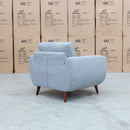 The Donna Single Armchair - Stone 151 available to purchase from Warehouse Furniture Clearance at our next sale event.