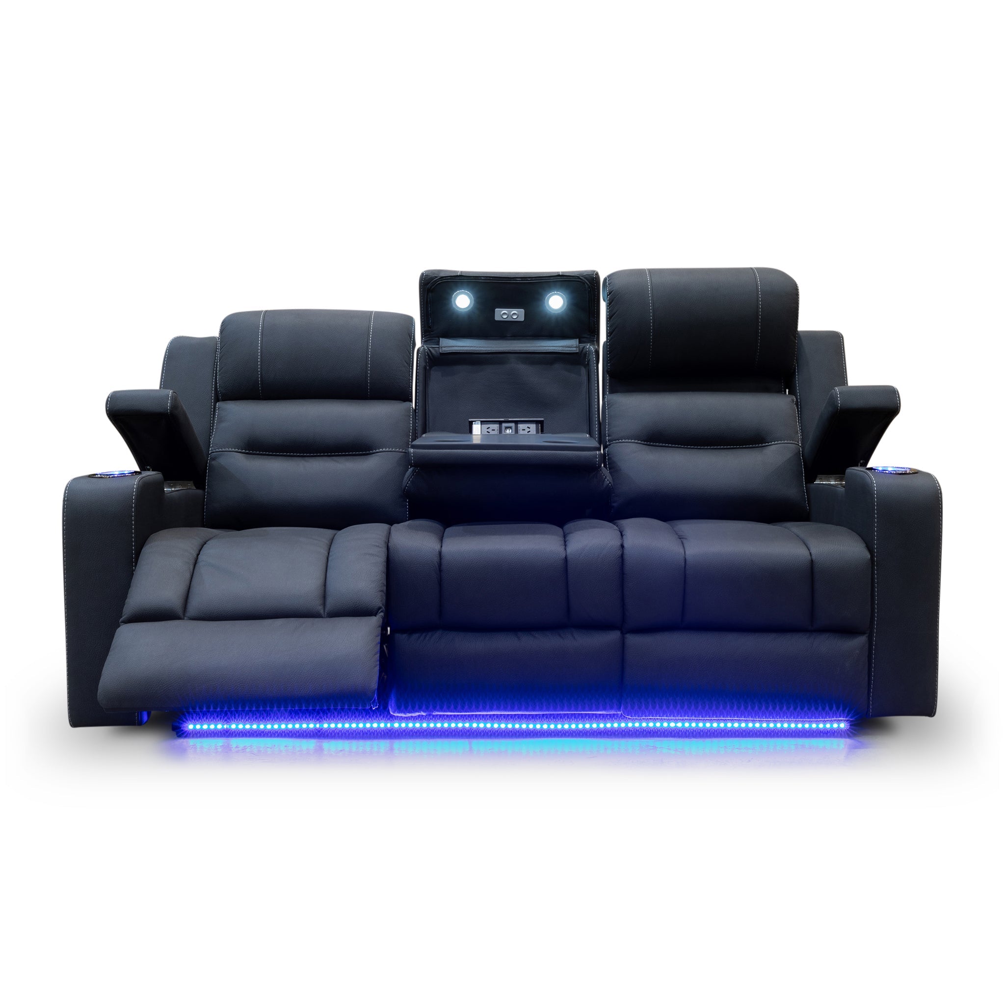 3 seater discount electric recliner lounge