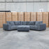 The Tribeca Fabric Corner Lounge - Charcoal
