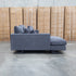 The Melbourne Deep Seat Feather & Foam LHF Chaise Lounge - Obsidian - Available after 29th August