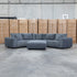 The Tribeca Fabric Corner Lounge - Charcoal