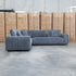 The Tribeca Fabric Corner Lounge - Charcoal