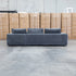 The Tribeca Fabric Corner Lounge - Charcoal