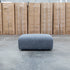 The Tribeca Fabric Ottoman - Charcoal