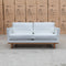 The Lana 2.5 Seater Leather Sofa - White available to purchase from Warehouse Furniture Clearance at our next sale event.