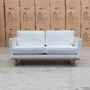 The Lana 2.5 Seater Leather Sofa - White available to purchase from Warehouse Furniture Clearance at our next sale event.
